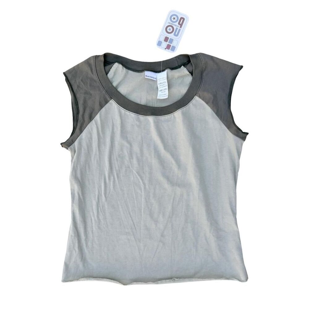 No Boundaries Olive Green 100% Cotton Tank Top Size L